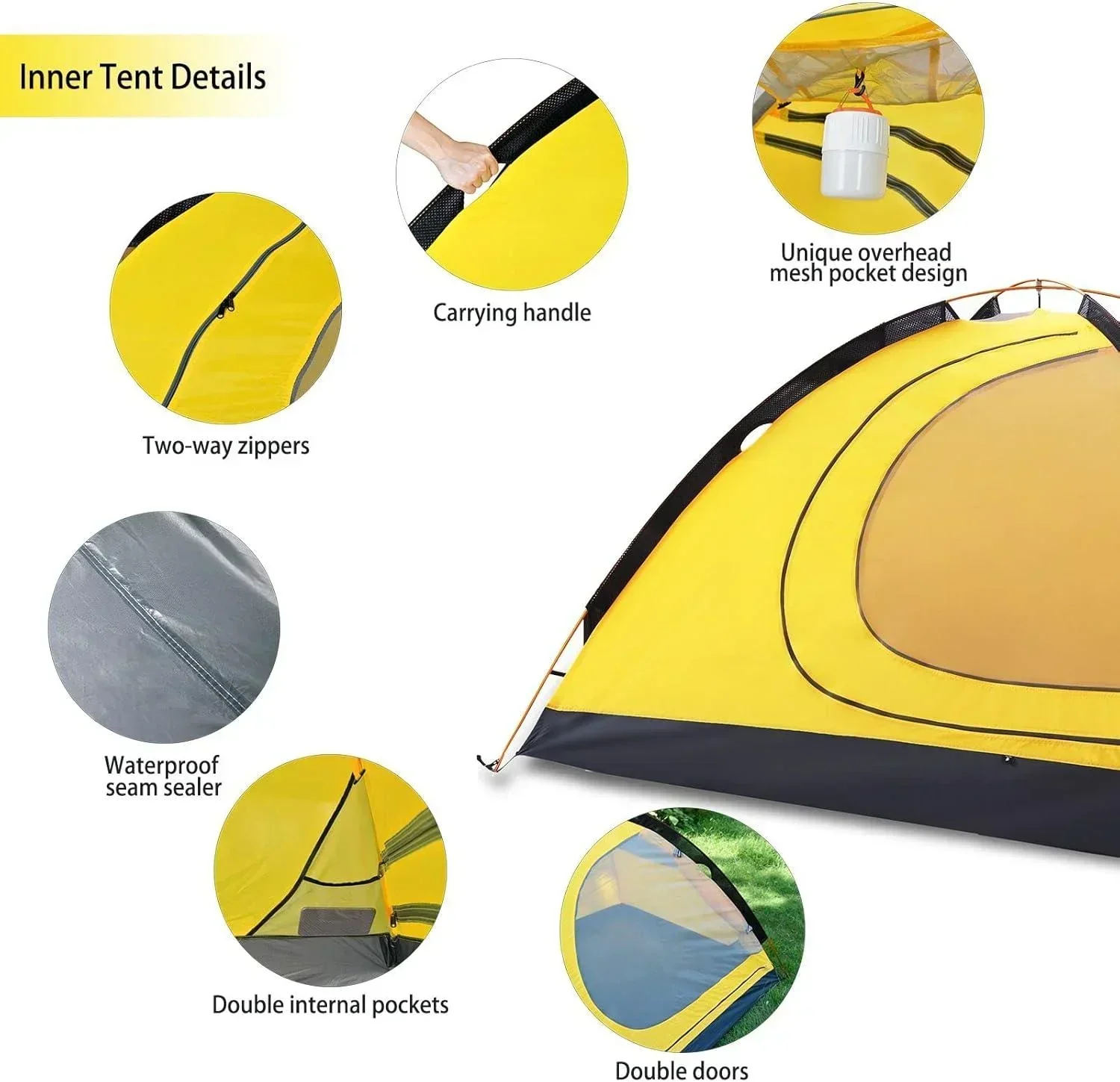Premium 2-Person Hiking Tent with Full OEM/ODM Support - Camping Tent - 2