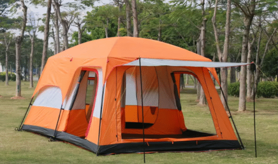 12-person family cabin tent camping outdoor