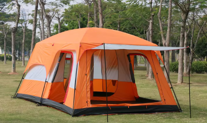 12-person family cabin tent camping outdoor