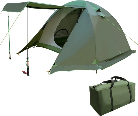 Outdoor camping 4 people 4 seasons tent