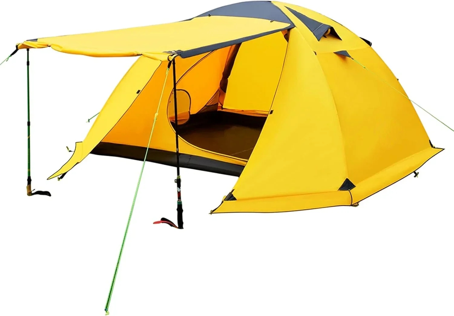 4-Person 4-Season Camping Tent - Camping Tent - 2