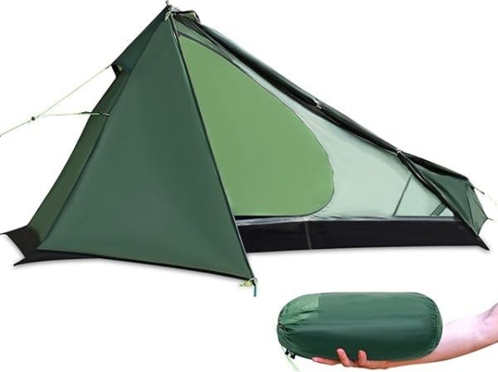 Ultralight 1-Person Hiking Tent-just 0.95kg packed